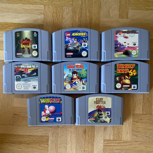N64 nintendo spiele konvolut - spiele,