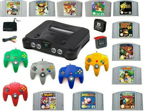 Nintendo n64 konsole - n64,