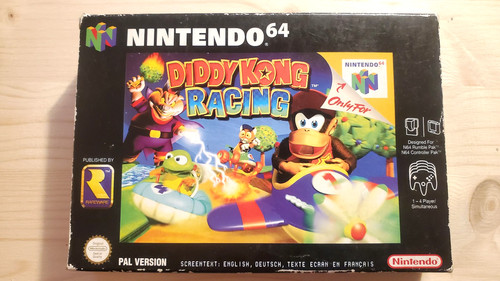 Diddy kong racing - racing, +
