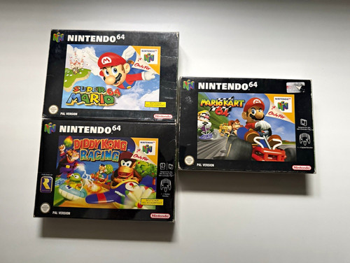 Nintendo n64 konvolut ovps - n64,
